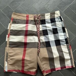 Burberry men’s board shorts. Size S